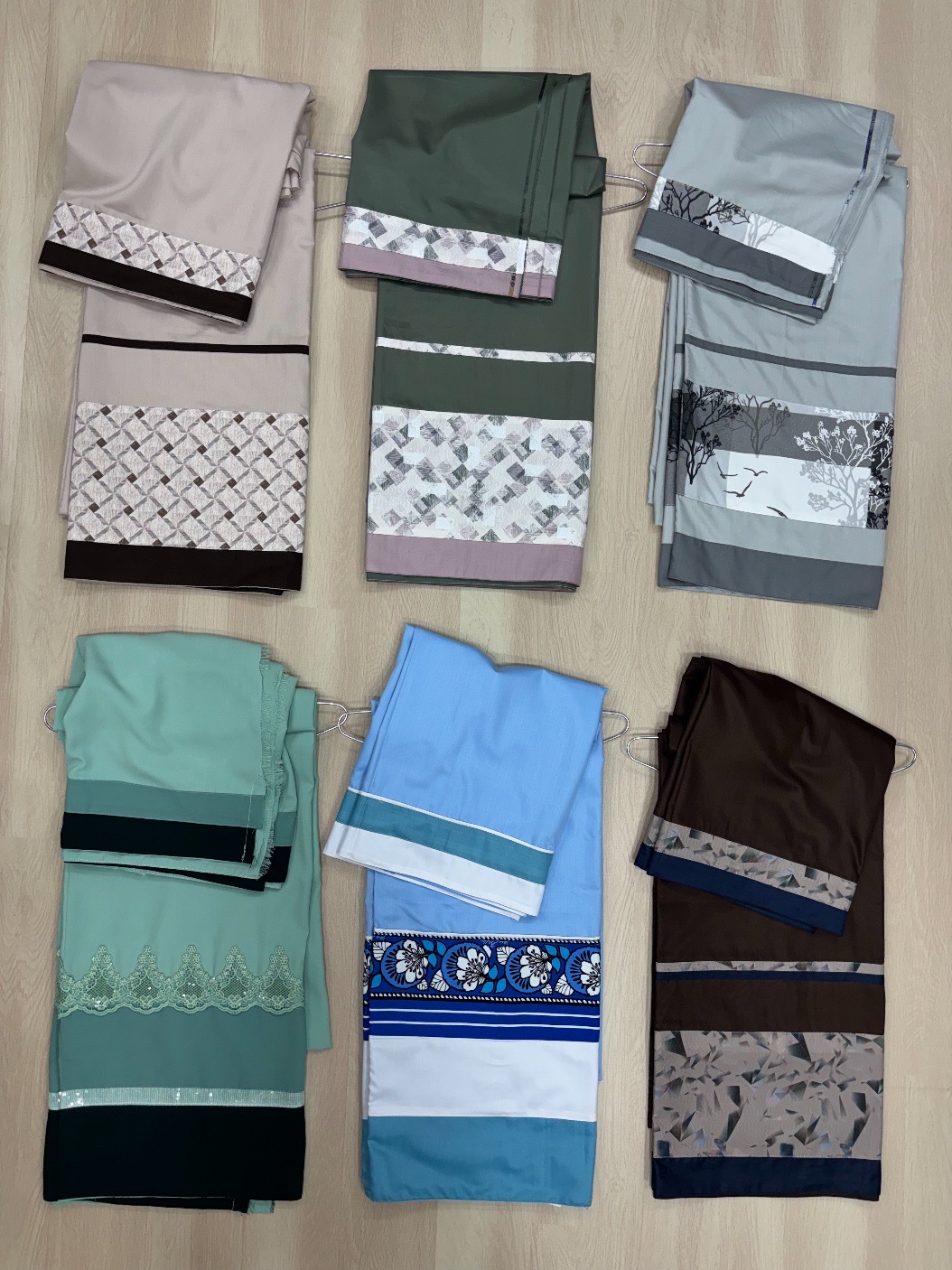  Cotton Ridas with Panels